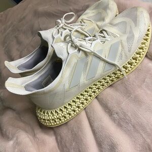 adidas 4DFWD 3 Triple White IG8987 Sneakers Shoes Mens Size 11.5